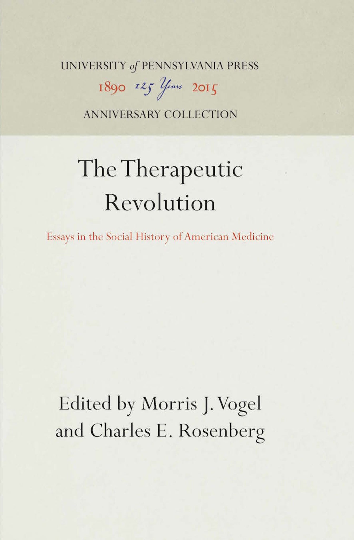 The Therapeutic Revolution